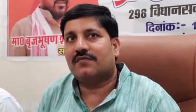 गोंडा: परसपुर में बीजेपी विधायक अजय सिंह ने प्रेस कॉन्फ्रेंस कर गिनाई मोदी सरकार की उपलब्धियां