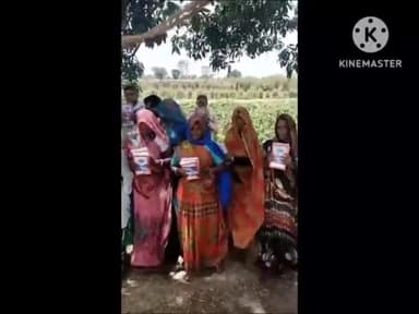 jagatguru tatvdarshi Sant rampal ji Maharaj ke anuyayiyon dwara ramnagar savat khedi me ek divasiya pustak seva