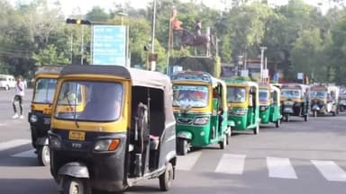 हुज़ूर: भोपाल में आयोजित शक्ति रन में 75 ऑटो वालों ने लिया भाग