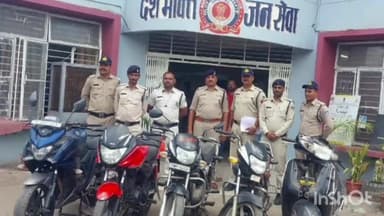 हुज़ूर: शांति नगर करोंद के पास से पुलिस ने शातिर वाहन चोर को किया गिरफ्तार, कब्जे से चोरी के पांच दो पहिया वाहन किए बरामद