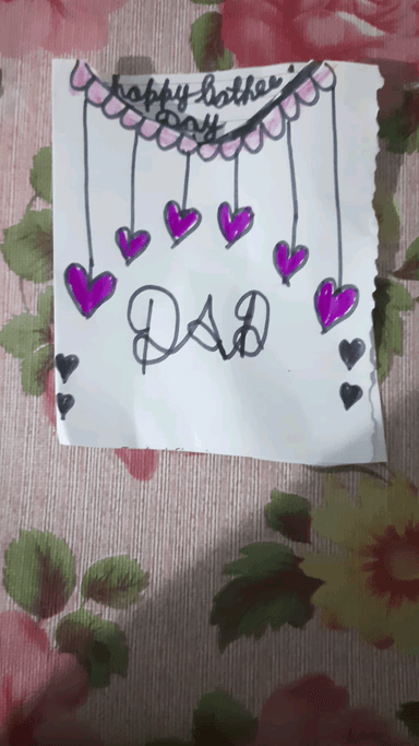 "भारत माता की जय" छोटी बिटिया मीठी मीठी रानी के द्वारा दिया गया गिफ्ट में पिता के प्रति प्रेम को देखकर मैं धन्य हो गया।