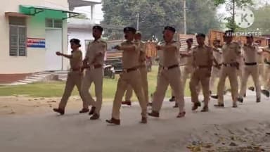 बहादुरगंज: बहादुरगंज थाना परिसर मे चौकीदारी परेड का हुआ आयोजन,थानाअध्यक्ष ने दिए कई निर्देश