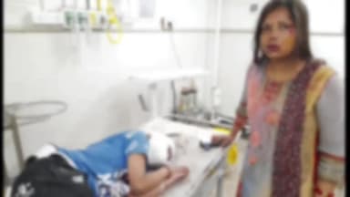 पानीपत: एलिवेटेड हाईवे पर पोल से टकराई कार, 2 बच्चों सहित 6 लोग हुए घायल, कश्मीर से फरीदाबाद लौट रहे थे कार सवार