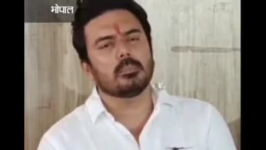 हुज़ूर: हनुमान का अभिनय करने वाले विक्रम मस्ताल ने भोपाल में प्रेस कॉन्फ्रेंस कर फ़िल्म 'आदिपुरुष' को लेकर अपना विरोध कराया दर्ज