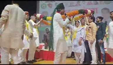 अलवर: प्रताप ऑडिटोरियम में जिला जाट महासभा समिति की ओर से जाट जनचेतना एवं सम्मान समारोह का हुआ आयोजन