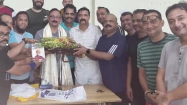 पूर्णिया पूर्व: एसएसबी सेक्टर मुख्यालय पूर्णिया के डीआईजी एसके सारंगी के तबादले पर जिला बैडमिंटन संघ ने दी विदाई