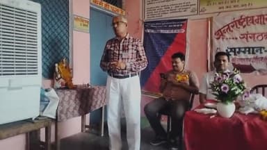 अंतर्राष्ट्रीय मानव संगठन के जिला अध्यक्ष राम रतन दीक्षित जी को प्रदेश सचिव बनाए जाने की खुशी में जतारा में हुई बैठक