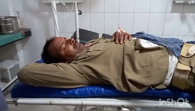 मुरादाबाद: रामगंगा पुल पर तेज रफ्तार टेंपो ने बाइक सवार दो पुलिसकर्मियों को मारी टक्कर, दोनों हुए घायल