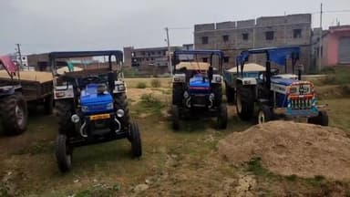 हज़ारीबाग: डंडेय गांव के समीप से मुफ्फसिल थाना पुलिस ने बालू लदे तीन ट्रैक्टर किए जब्त, चालक फरार