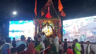 मुगलसराय: डीडीयू स्टेशन गेट नं 2 के समीप तीन दिवसीय रथयात्रा मेले का हुआ आयोजन हजारों की संख्या में श्रद्धालुओं ने किए दर्शन पूजन