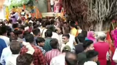 रतलाम नगर: रतलाममें जगन्नाथयात्रा धूमधामके साथनिकाली 3 रथोको 3 किलोमीटर पैदल खींचकर जगन्नाथमंदिर पहुंचे हजारों श्रद्धालु मौजूद