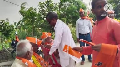 बगहा: बगहा विधायक राम सिंह द्वारा नगर क्षेत्र में चलाया गया जनसंपर्क अभियान