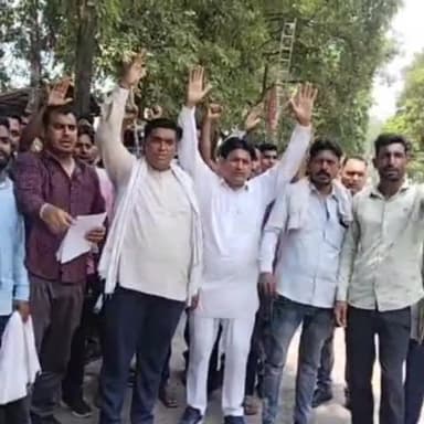 जगाधरी: अधिकारियों के द्वारा गेट पास ना देने पर थर्मल कर्मचारियों ने लघु सचिवालय पर प्रदर्शन कर दिया ज्ञापन