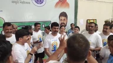 सम्पन्न हुआ 9वां अंतरराष्ट्रीय योग दिवस बलरामपुर