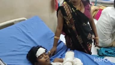 लाडपुरा: विज्ञान नगर क्षेत्र में पार्क में बालक को पेड़ से जामुन तोड़ना भारी पड़ा नीचे गिरने से दोनों हाथ टूटे सिर में गम्भीर चोट