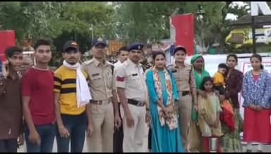 कसरावद: कसरावद में पुलिस ने चलाया अभिमन्यु जागरूकता अभियान,लोगों को दिलाई शपथ