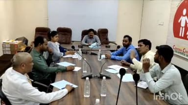 बेमेतरा: बेमेतरा जिलाCMHOकार्यालय में कन्या भ्रूण हत्या रोकने व प्रसव पूर्व लिंग चयन को प्रतिबंधित करने के संबंध में हुई अहम बैठक