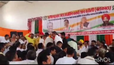 बतौली: बतौली के बेलकोटा में खाद्य मंत्री अमरजीत भगत का जन्मदिन धूमधाम से मनाया गया