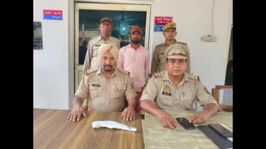 हसनपुर: सैदनंगली पुलिस ने चेकिंग के दौरान अवैध तमंचे के साथ युवक को किया गिरफ्तार