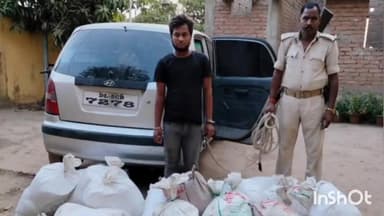 पुनपुन: पीपरा पुलिस ने सुल्तानगंज मोड़ से एक कार पर लदी 240 लीटर शराब पकड़ी, एक तस्कर को किया गिरफ़्तार