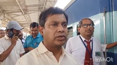 फारबिसगंज: कटिहार रेल मंडल के डीआरएम कर्नल एसके चौधरी ने कहा, फारबिसगंज रैंक प्वाइंट को बनाया जाएगा फुल रैंक प्वाइंट