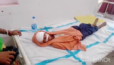 जहानाबाद: निजामदीपुर में बच्चे पर गिरी दीवार, बच्चा घायल