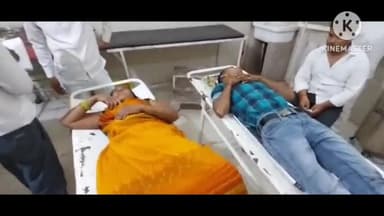 फिरोज़ाबाद: थाना उत्तर क्षेत्र जलेसर रोड पर बाइक पलटने से सवार मां बेटे हुए घायल।