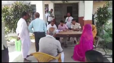 कलुआही: कलुआही थाना दिवस के अवसर पर एक व्यक्ति के जमीनी विवाद का हुआ निपटारा