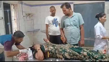आरा: बाइक अन्यंत्रित होने से विवाहिता और एक साल का बच्चा हुआ जख्मी,घटना बामपाली के पास की बताई गई