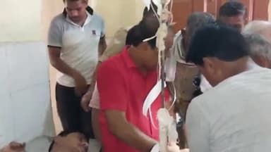 जलेसर: अवागढ़ थाने में तैनात मुख्य आरक्षी दलवीर सिंह यादव विद्युत करंट लगने से गंभीर रूप से हुए घायल, आगरा किया गया रेफर