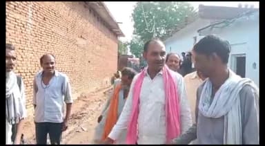 मऊरानीपुर: ग्राम पंचायत भानपुरा की सफाई व्यवस्था रामभरोसे, कीचड़ से भरी पड़ी नालियां।