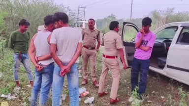 हरिद्वार: मिशन मर्यादा के तहत थाना भादरा बाद पुलिस ने गंगा किनारे शराब पीने वाले पांच युवकों पर की चालानी कार्यवाही