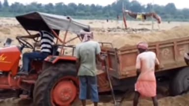 सरई: मयार नदी से रेत अवैध परिवहन करते हुए एक ट्रैक्टर वाहन को माड़ा पुलिस ने किया जब्त की कार्यवाही