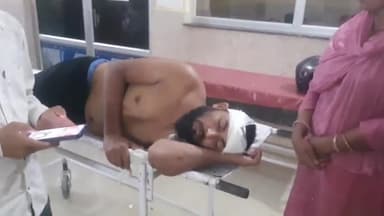 घाटमपुर: भदवारा गांव स्थित एक भट्टे के पास तेज रफ्तार बाइक सवार युवक अनियंत्रित होकर सांड से जा टकराया,बाइक सवार युवक गंभीर घायल