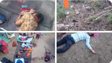 #मैनपुरी , गांव गोकुलपुर #नरसंहार छोटे भाई बहन नवविवाहिता, बहनोई सहित पांच की गला काटकर मौत