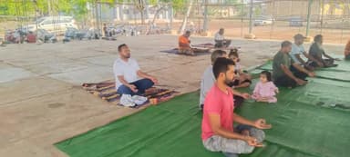 आप सभी को 09वें '#अंतरराष्ट्रीय_योग_दिवस' की हार्दिक बधाई एवं शुभकामनाएं।

योग संपूर्ण जीवन पद्धति, जीवन का अनुशासन है। शारीरिक व मानसिक स्वास्थ्य, योग के स्वाभाविक परिणाम हैं, अतः योग अवश्य अपनाएं।