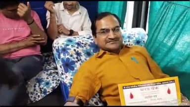 सुनेल: सुनेल में भारत विकास परिषद के तत्वावधान में विशाल रक्तदान शिविर हुआ संपन्न, 52 यूनिट हुआ रक्तदान