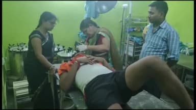 बिंद: नारायणपुर गांव में  चार से पांच की संख्या में बदमाशों ने दो भाई को लाठी डंडे से पीटकर किया घायल