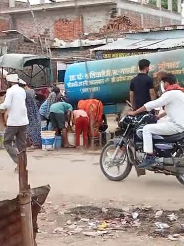 रॉबर्ट्सगंज: 100 घरों को दिया गया पानी #खलियारी मेन मार्केट में YouTube channel #rockstardkp