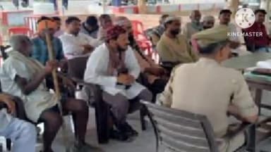 मौदहा: त्योहारों को शांतिपूर्वक सकुशल संपन्न के लिए बिवांर थाना परिसर में पीस कमेटी की बैठक हुई आयोजित