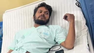 बाघमारा/कतरास: हिलटॉप हाईराइज आउटसोर्सिंग कंपनी में वोल्वो वाहन दुर्घटना में घायल चालक का निजी अस्पताल में इलाज जारी