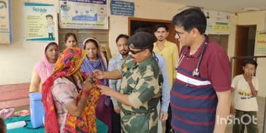 खाजूवाला: पल्स पोलियो अभियान में खाजूवाला सामुदायिक स्वास्थ्य केंद्र रहा प्रथम, बच्चों को पिलाई गई पोलियो की दवा