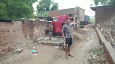 अमृतपुर: राई गांव में रास्ते पर दबंगों ने कर लिया मकान का निर्माण कार्य, ग्रामीणों को निकलने में हो रही परेशानी