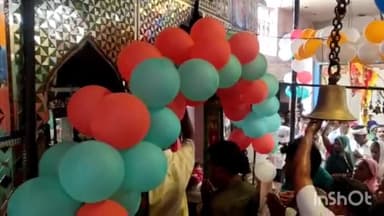 जहाज़पुर: सोमवार को अष्टमी पर जहाजपुर शक्तिपीठ घाटारानी माताजी के उमडे श्रद्धालु ।