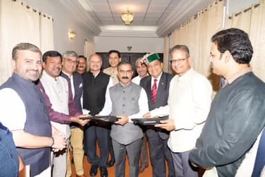 शिमला शहरी: आर्ट ऑफ लिविंग संस्था प्रदेश में नशा उन्मूलन अभियान में राज्य सरकार का सहयोग करेगी, शिमला में ज्ञापन पर हुए हस्ताक्षर