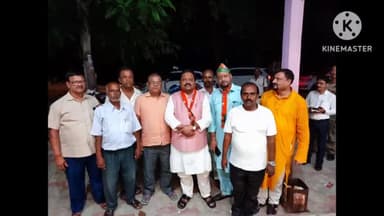 कुरसाकांटा: कुआड़ी नया मार्केट में पहुंचे सांसद प्रदीप कुमार सिंह, जन संवाद में 9 साल बेमिसाल पर की चर्चा