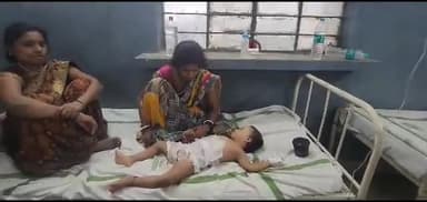 जहानाबाद: जामुक गांव में गरम पानी से जली एक मासूम बच्ची, जख्मी बच्ची को इलाज हेतु लाया गया सदर अस्पताल