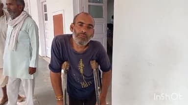 लोहगढ गांव में छोटे दिव्यांग भाई की जमीन पर बड़े भाई ने किया कब्जा, शिकायत लेकर एसडीएम के पास पहुंचा पीड़ित