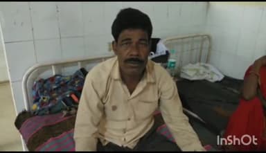 टीकमगढ़: शहर के अंबेडकर चौराहे पर बाइक की टक्कर से व्यक्ति हुआ घायल, ज़िला अस्पताल में कराया गया भर्ती