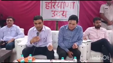 पलवल: डीसी ने बडौली गाँव में हरियाणा उदय कार्यक्रम के तहत किया जन संवाद कार्यक्रम